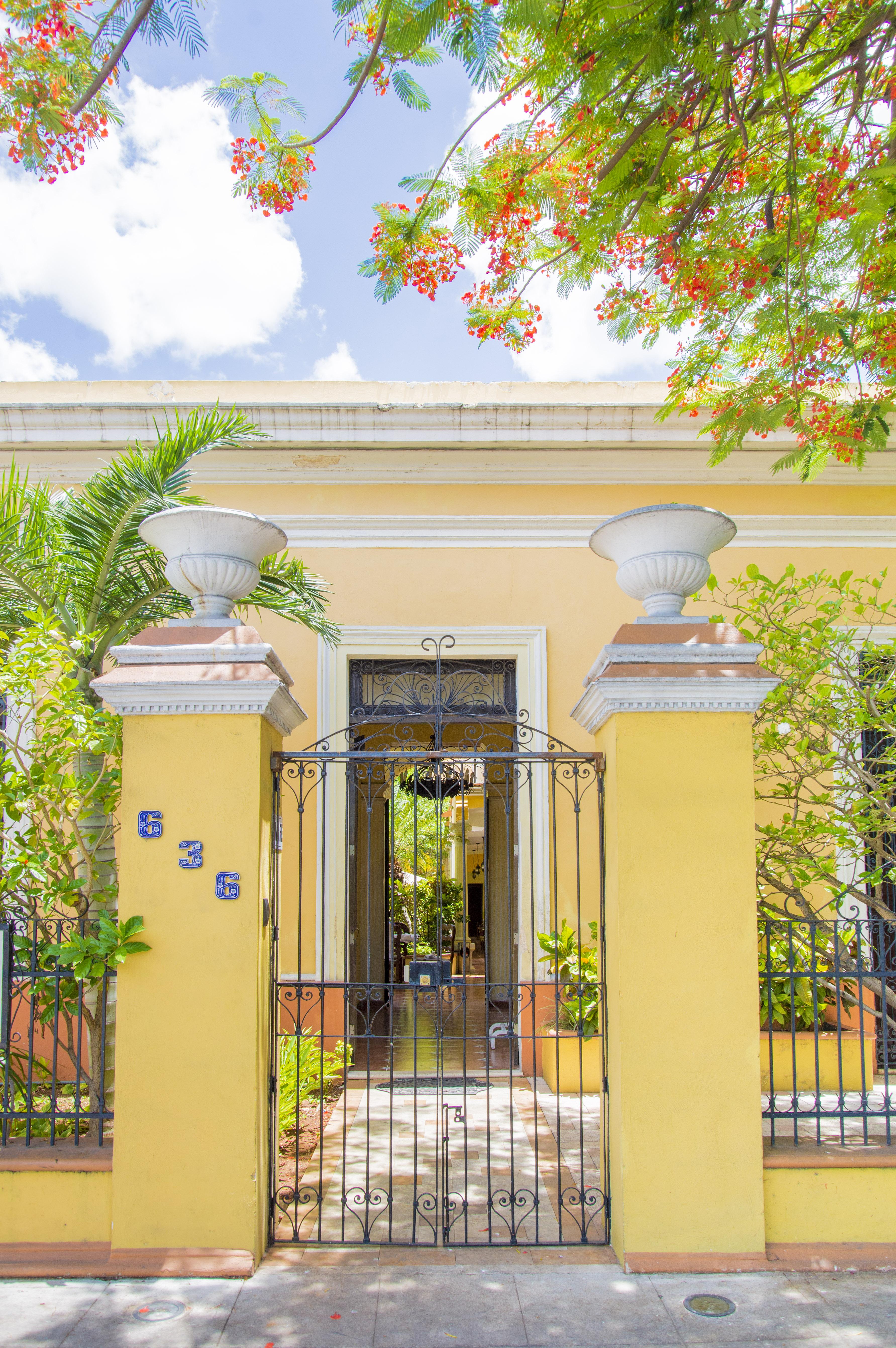 Casa De Las Columnas Мерида Экстерьер фото